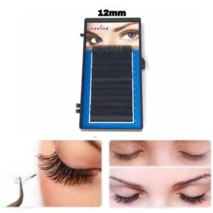 Navina Individual Eyelash Extensions (12mm 0.10C) Classic Tray