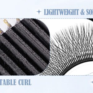Y Eyelash Extensions 0.07 C Curl (8-15mm Mix)